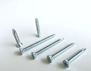 ตัวอย่างสกรูยึดไม้ฝาปลายแหลมผ่า